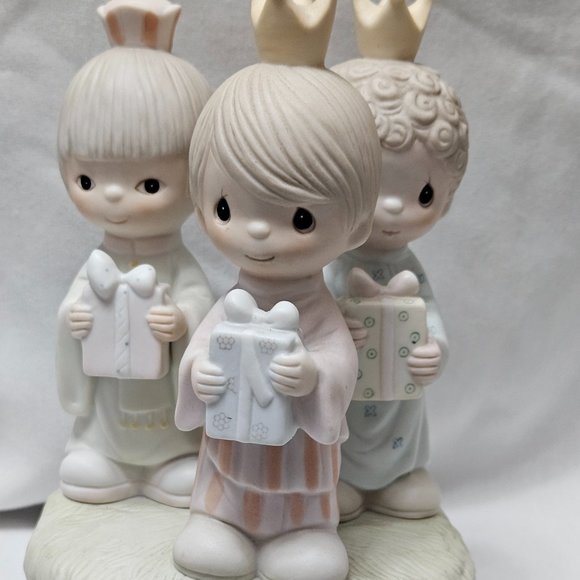 1983 Enesco Musical Jonathan & David "Wee Three Kings" - Picture 3 of 15